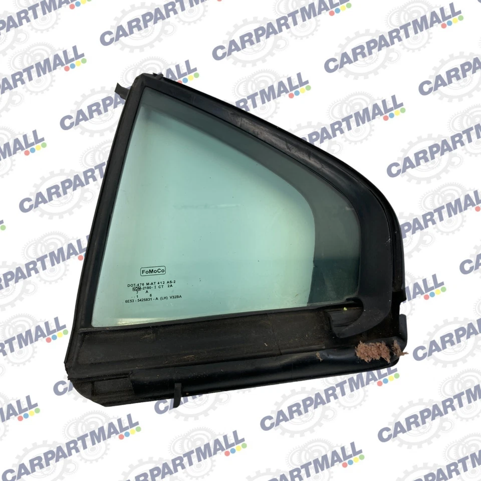 2006-2011 Mercury Milan Rear Left Back Window Quarter Glass Fixed Vent OEM — 第 1/4 张图片