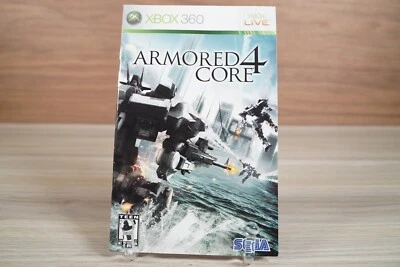 Armored Core 4 Microsoft Xbox 360 Instruction Manual Only - Image 1 of 3