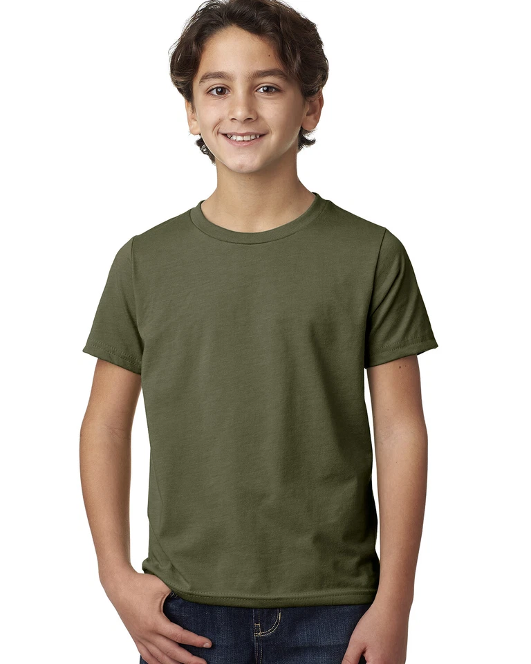 Next Level Youth CVC Crew Neck Short Sleeve T-Shirt M-3312 - Image 1 of 1