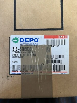 Espelho de porta direito Maxzone 312-5403R3EL compatível com Toyota Camry 2002 - Imagem 1 de 3