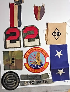 11 (Once) Parches e Insignias de Rango de la Segunda Guerra Mundial, $12.00 + $4.00 de envío - Imagen 1 de 2