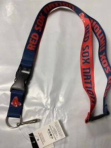 Boston Red Sox Breakaway Lanyard Blue/Red Aminco MLB - Picture 1 of 1