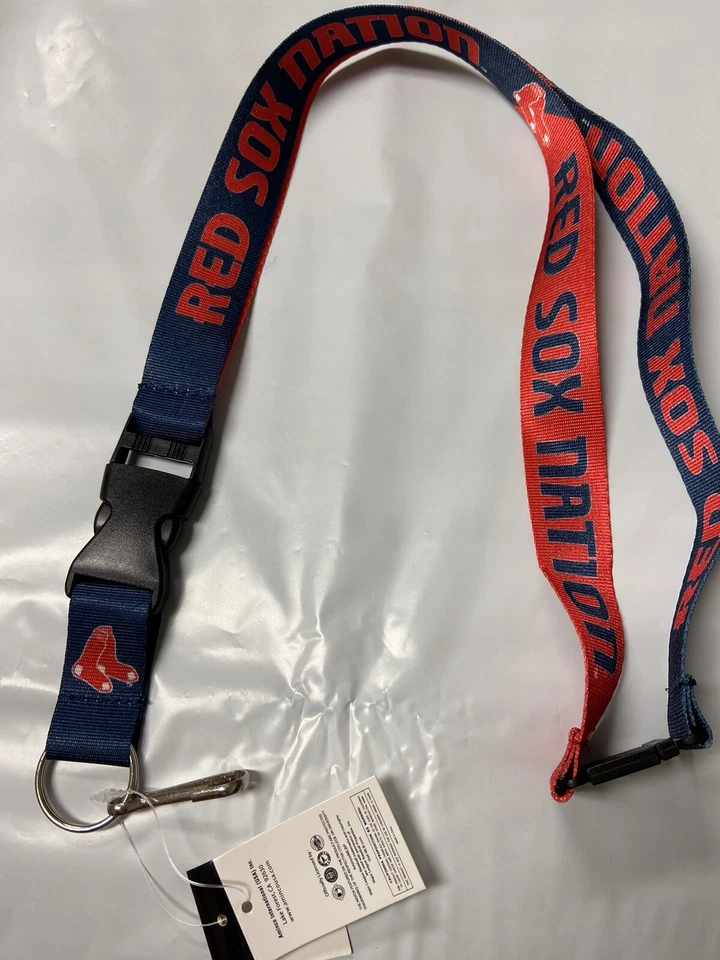 Boston Red Sox Breakaway  Lanyard Blue/Red Aminco  MLB - Image 1 of 1