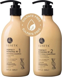 Luseta Perfect Bonding Restoring Shampoo & Conditioner DUO ~Repair Damaged Hair - Picture 1 of 2