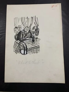 Barbara Shermund Original Published Illustration Michael Shepard Book 1930 - Picture 1 of 13