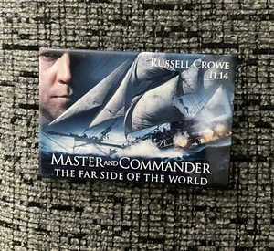 Master and Commander The Far Side (2003) Theater Film Promo Button Pin Rückseite - Bild 1 von 2