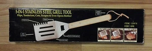 5-in-1 Stainless Steel Grill Tool New - Bild 1 von 7