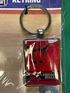 Llavero/llavero de metal NBA Chicago Bulls nuevo con etiquetas - Imagen 1 de 4