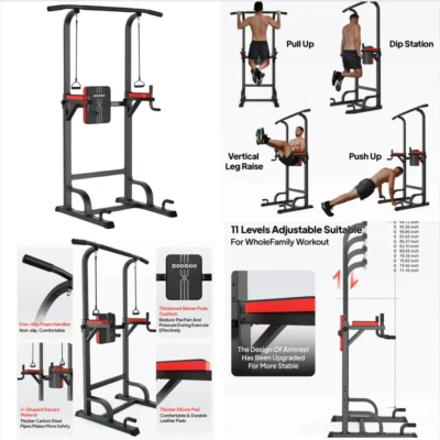 Estacion Multifuncional Barra De Dominadas Equipo Para Hacer Ejercicios En Casa - Image 1 of 4