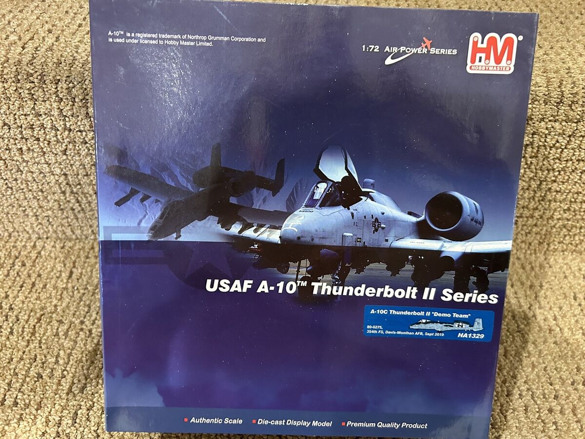 A-10 Thunderbolt II 1:72 Scale Contemporary Diecast Aircraft A-10 Thunderbolt II 1:72 Scale Contemporary Diecast Aircraft