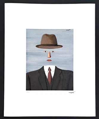 RENÉ MAGRITTE - 40x50 cm - Limitierte Auflage 26/200 - Bild 1 von 3
