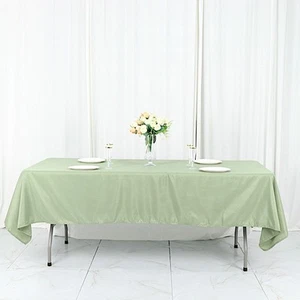 15 pcs 60x126 RECTANGLE POLYESTER TABLECLOTHS Wedding Party Reception WHOLESALE - Picture 1 of 215