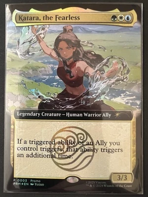 Katara the Fearless Magic The Gathering x Avatar Spiel Promo Card 2025 - Bild 1 von 3