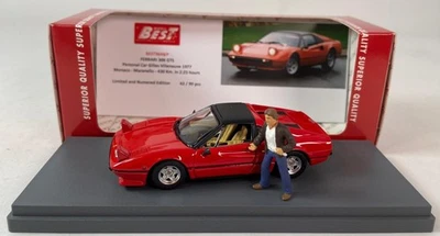 Best Ferrari 308 GTS Gilles Villeneuve personal car Monaco 430 1/43 BEST9848/P - Immagine 1 di 4