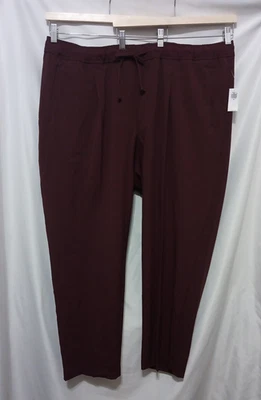Pantalones BILLIE de tiro alto azul marino antiguo 2XL pasas Arizona Burgyndy cintura cómoda Foto 1 de 4