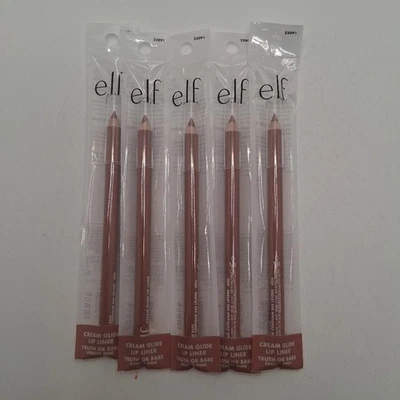 5 Pack e.l.f. Cream Glide Lip Liner, Highly-Pigmented Pencil For Shaping & - Image 1 of 4