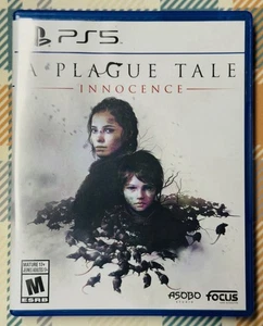 A Plague Tale: Innocence - Sony PlayStation 5 PS5 probado/funciona con estuche - Imagen 1 de 4
