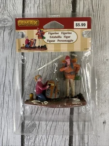 LEMAX Village Collections Accessory Hikers Backpacks Figurine 2014 #42264. NEW - Picture 1 of 5