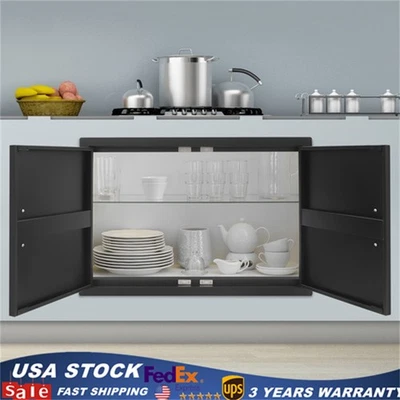 BBQ Access Door for Outdoor Kitchen Black Double Outdoor Kitchen Door - Image 1 of 4