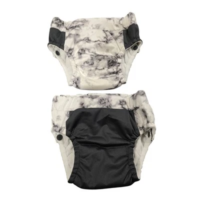 Paquete de 2 Pantalones de Entrenamiento de Tela Reutilizables Lil Learnerz Cierre a Presión | Talla Pequeña Foto 1 de 4