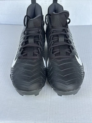 Chuteiras esportivas masculinas Nike Alpha Menace 2 Sharks preto/branco tamanho E 12” - Imagem 1 de 4