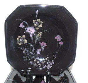 Mikasa Color Trend Ebony Meadow Japan DR 701 Soup Bowls Set of 8 - Picture 1 of 20