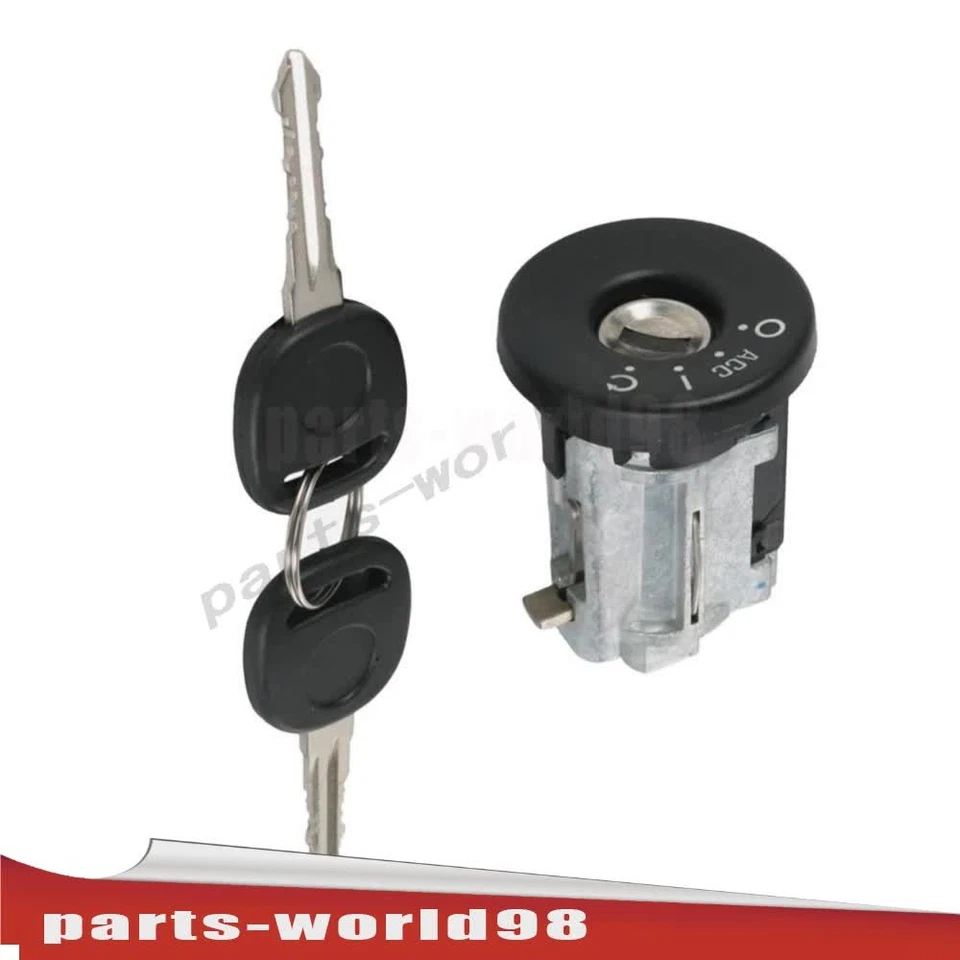 IGNITION LOCK CYLINDER WITH 2 KEYS 19207987 For 2004-2008 PONTIAC GRAND PRIX - Image 1 of 4