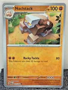 Pokemon Naclstack - SV04: Paradox Rift  Reverse Holo 103/182 - Picture 1 of 1