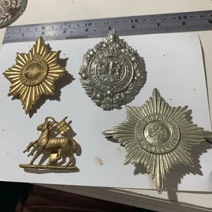 FOUR EXCELLENT REPRODUCTION. BRITISH BADGES IN GOOD CONDITION - Picture 1 of 10