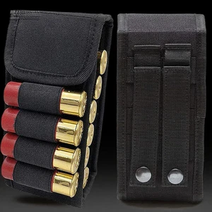 US Tactical 16 Round Shotshell Accessory Bag MOLLE Belt Magazine Pouch for 12/20 - Picture 1 of 19