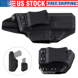 IWB Kydex w/Claw Holster Fits Glock 19/19X/26/44/45 Gen3-5+Glock 23/32 Gen3-4 RH - Picture 1 of 12