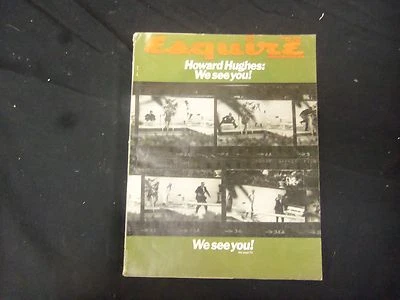 1969 MARCH ESQUIRE MAGAZINE - HOWARD HUGHES: WE SEE YOU! - ST 2546 Foto 1 de 2