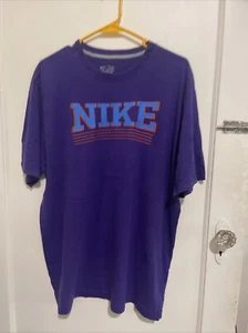 Nike Athletic Dept. Size XL T-Shirt Purple Men - Picture 1 of 4