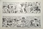 Original Art, Encyclopedia Brown Boy Detective 2-Strips RARE 1979 BOLLE (A#1907)