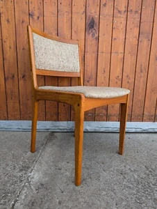 Vintage Teak Esszimmerstuhl 60s Stuhl Danish Modern 60er - Bild 1 von 12