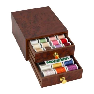 Madeira Garnschatulle Cotona No.30 Maschinenstickgarn 24x200m 100% Baumwolle - Bild 1 von 4