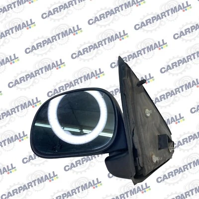 Espejo retrovisor de puerta manual delantero izquierdo Ford F-150 F150 2003 03 negro fabricante de equipos originales Foto 1 de 4