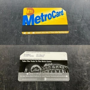 NEW YORK CITY MTA EXPIRED 2012 Subway METRO CARD "METS GAME (CITI FIELD) " USED - Picture 1 of 1