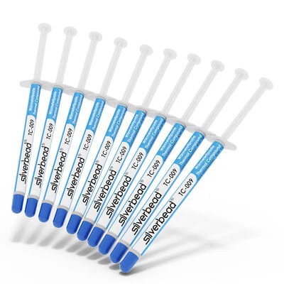 Silverbead® Wärmeleitpaste 10x Thermische Paste Thermal Grease GPU CPU LED PS4