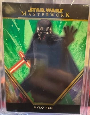 2024 Star Wars Masterwork Green Kylo Ren 68/99 - Image 1 of 2