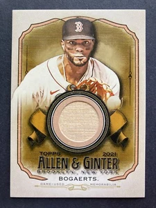 2021 Topps Allen & Ginter #AGA-XB Xander Bogaerts (Boston Red Sox) RELIC! - Imagen 1 de 2