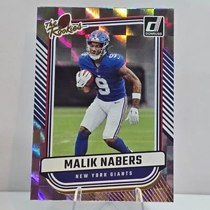 2024 Donruss Malik Nabers The Rookies RC #TR-34, New York Giants - Picture 1 of 2