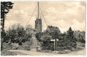 Ansichtskarte Großer Inselsberg - Blick zum Turm auf dem großen Inselsberg - s/w - Picture 1 of 2