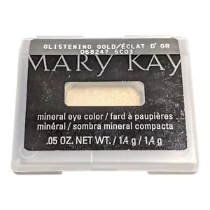 Mary Kay Glistening Gold Mineral Eye Color #068247 - NEW DISCONTINUED - Picture 1 of 3