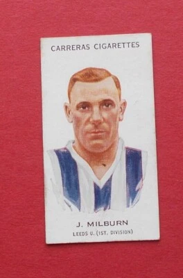 ORIGINAL CIGARTTE CARD BY CARRERAS - FOOTBALLERS 1934 - Image 1 of 2