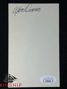 Charles Owens signed 3x5 Index Card JSA COA PGA Golf Auto I74 - Picture 1 of 1