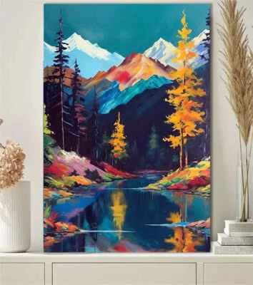 Information Products 16"х24" 1pcs Digital Wall Art Mountains Landscape/Download - Image 1 of 4