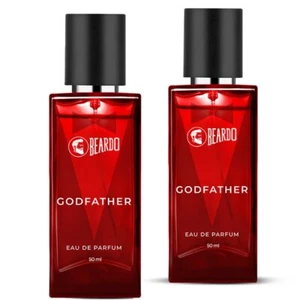 Beardo Godfather Eau De Parfum Men Long Lasting Perfume for Men Pack Of 2Pcs - Picture 1 of 5