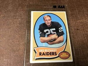 1970 Topps #85 Fred Biletnikoff Oakland Raiders Football Card - Picture 1 of 2