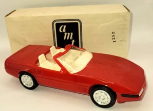 ~1992 Chevrolet Red Convertible Corvette ~Händlermodell Werbemo Auto~mit Box~ - Bild 1 von 6